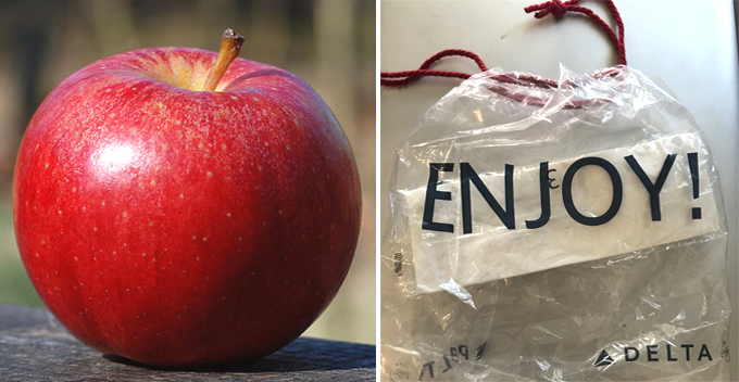 Woman Brings Apple Given by Cabin Crew Through Customs, Gets Fined RM2,000 - WORLD OF BUZZ 1