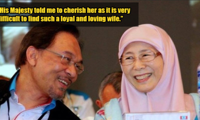 Anwar: "Wan Azizah Declined Agong's Offer to Become PM" - WORLD OF BUZZ 3