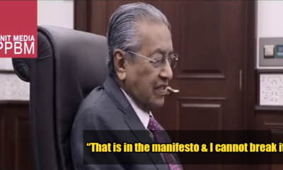 BREAKING: Tun M Steps Down As Education Minister to Honor PH Manifesto - WORLD OF BUZZ 1