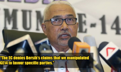 EC Denies Bersih's Claims, Says They Were Transparent & Did Not Manipulate GE14 - WORLD OF BUZZ
