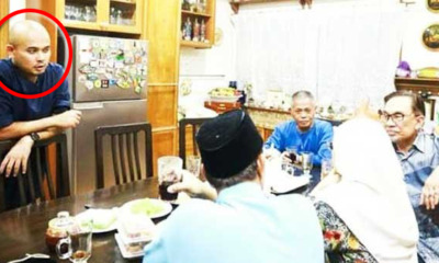 BN Supporter Seen in Close Proximity With Anwar, Claims He's Part of Media Team - WORLD OF BUZZ