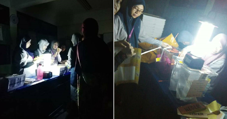 GE14: Power Outage During Vote Counting Process in Bukit Melawati - WORLD OF BUZZ 4