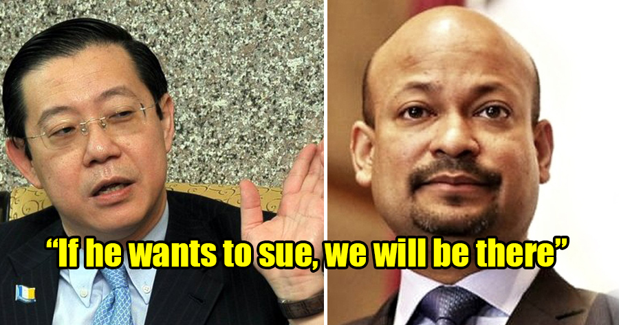 Arul Kanda Wants To Sue, But Guan Eng Says 'Go Ahead' - WORLD OF BUZZ