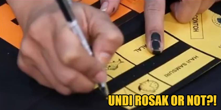 Is Marking Your Ballot Papers with a Dot or Line Really Considered an Undi Rosak? - WORLD OF BUZZ