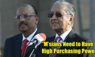 Mahathir: Meaningless for M'sians to Have High Income with No Purchasing Power - WORLD OF BUZZ 4