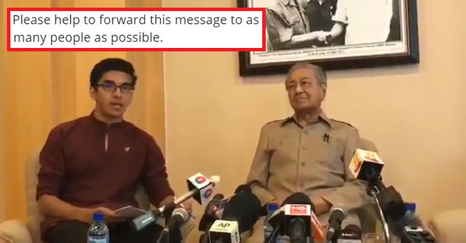 Mahathir Wants 10 Million M'sians to Watch His Finale Speech on May 8, 10PM - WORLD OF BUZZ 5