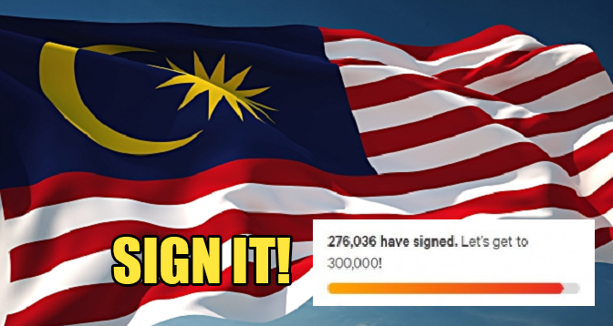 Malaysians Are Signing This Petition for PH, Gains 30000 Signatures in ONE Hour! - WORLD OF BUZZ 1