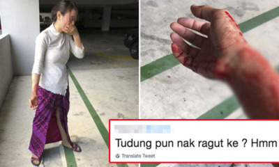 Malindo Air Crew Injured at Parking Lot Robbery, Salty Netizens Focus on Her Uniform Instead - WORLD OF BUZZ 1