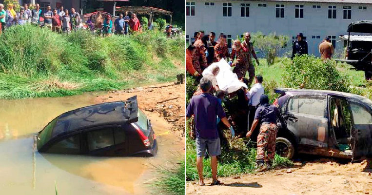 M'sian Shockingly Finds Submerged Perodua Myvi and Dead Body While Fishing - WORLD OF BUZZ 3