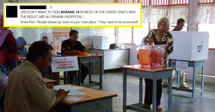 M'sians Are Pleading to Spread Word as Officials Unwilling to Declare Party Winners - WORLD OF BUZZ 4