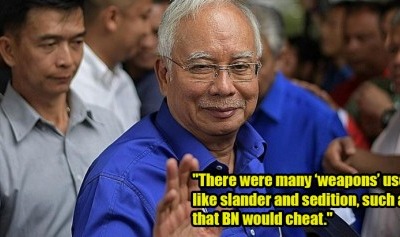 Najib Finally Speaks Up After 24-Hour Silence, Denies Any Cheating in GE14 - WORLD OF BUZZ