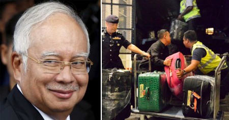 Najib Has So Much Cash, Police Are STILL Counting Money They Seized - WORLD OF BUZZ