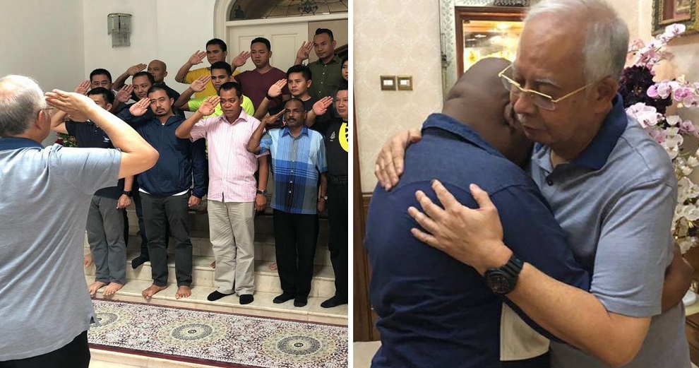 Najib Loses His Bodyguards & Police Escort Due to 1MDB Investigations - WORLD OF BUZZ