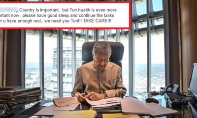 "Please Take Care of Your Health Tun M, We Love You," Concerned M'sians Say - WORLD OF BUZZ 4