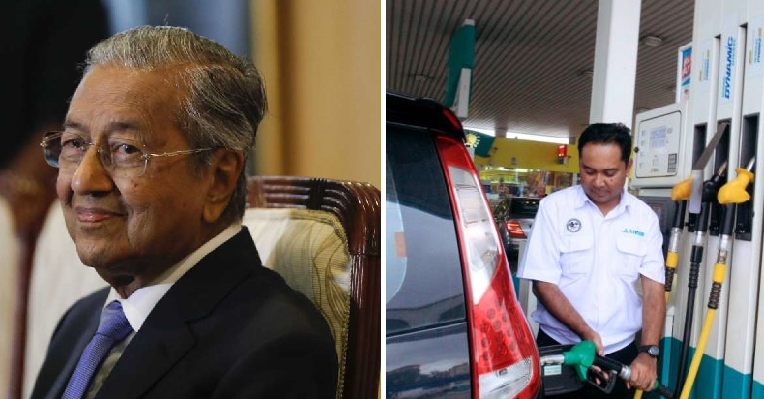 Present Petrol Price for RM2.20/L of RON95 is Here To Stay, Mahathir Confirms - WORLD OF BUZZ 3