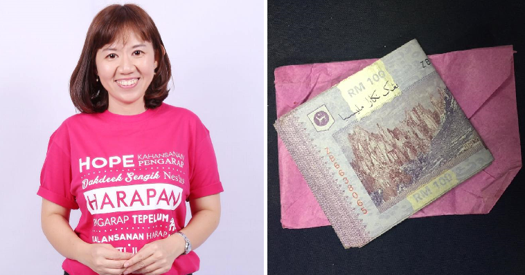 Uncle Heartwarmingly Hands RM1,200 to DAP MP for Tabung Harapan Malaysia - WORLD OF BUZZ