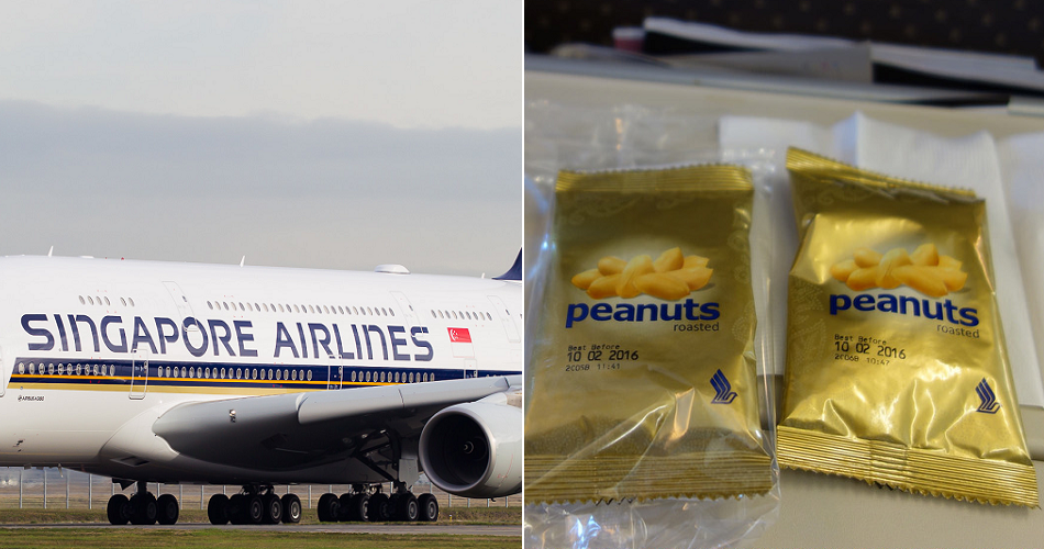 You Can No Longer Get Peanuts on SIA Flights Starting April 2018, Here's Why - WORLD OF BUZZ