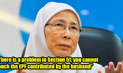 Housewives Cannot Take 2% of Husband's EPF Anymore According to the Law, Says Wan Azizah - WORLD OF BUZZ