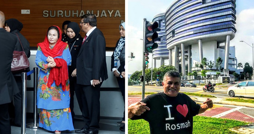 Cartoonist Zunar Waits Outside MACC HQ As Rosmah Arrives For Questioning - WORLD OF BUZZ 1