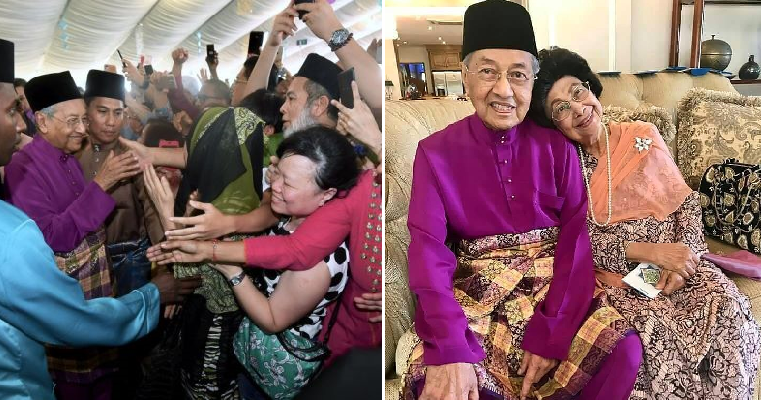 Dr. Mahathir Touched By Huge Turnout at PH Raya Open House - WORLD OF BUZZ 11