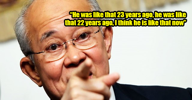 Ku Li Apoligises for Umno's Mistakes & Calls Dr Mahathir as "Same Man but Wearing Different T-Shirt" - WORLD OF BUZZ