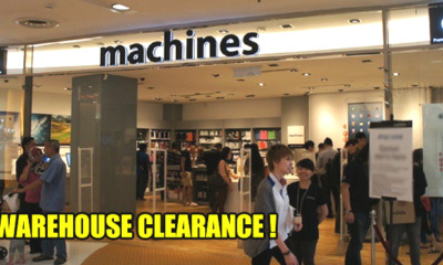 Machines' Warehouse Clearance Sale is Back From 28 to 30 June, Here are the Details - WORLD OF BUZZ