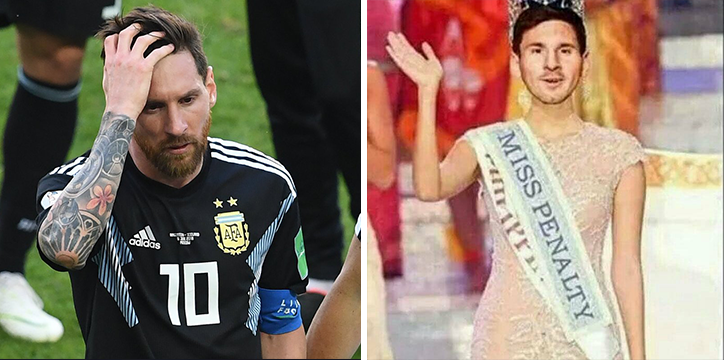 Messi Missed a Penalty Kick and The Internet's Clapbacks are SAVAGE - WORLD OF BUZZ