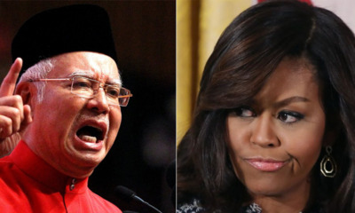 Najib Claims Michelle Obama Also Received Millions as Gifts, But It's Not True - WORLD OF BUZZ
