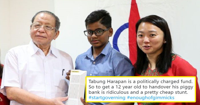 People Have Been Criticising The Government For Accepting A 12yo Boy's Tabung Harapan Donation - WORLD OF BUZZ 2