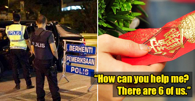 Policeman Asks, 'Ada berapa kat dalam ni?' and I Said, 'Adalah bang. Cukup.' - WORLD OF BUZZ