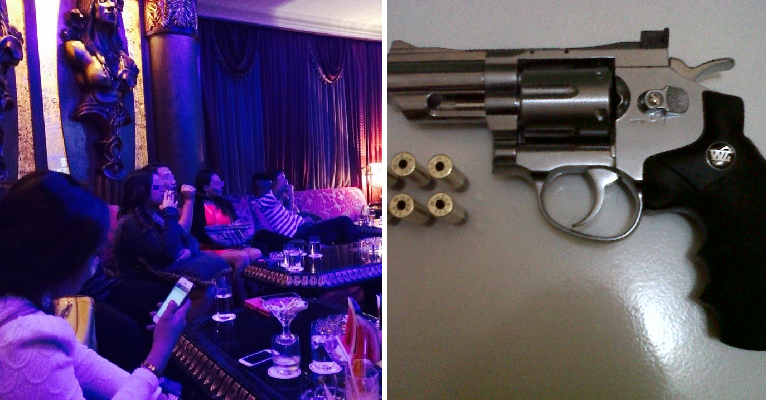Policeman Gets Into Fight After Enjoying at Kepong Karaoke Joint, Fires 5 Warning Gunshots - WORLD OF BUZZ 5