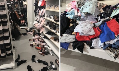 Staff From Popular Clothing Store Chain Spend Hours Cleaning Up Mess & Only Go Home at 1am - WORLD OF BUZZ