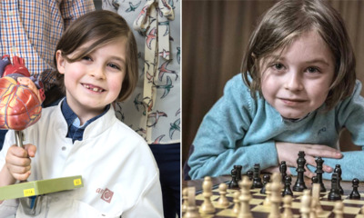 8yo Kid with IQ of 145 Completes High School in Just 18 Months, Now Ready for Uni - WORLD OF BUZZ