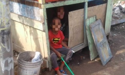 Boy and Pregnant Mother Found Living in an Abandoned Burger Stall at Balai Panjang - WORLD OF BUZZ
