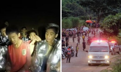BREAKING: All 12 Boys & Their Football Coach Are Officially Out Of The Tham Luang Cave! - WORLD OF BUZZ 3