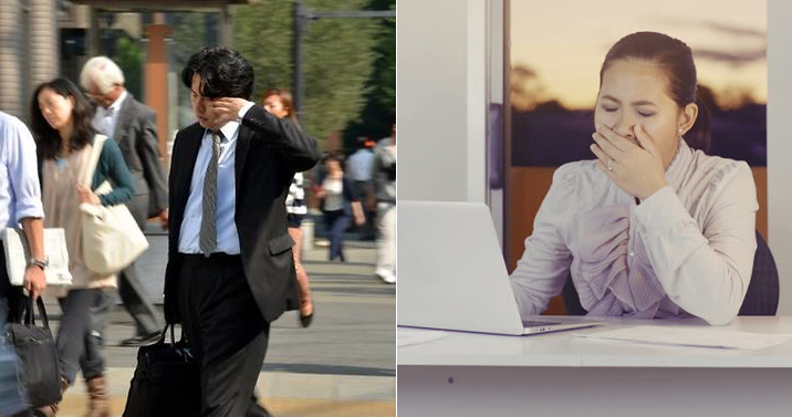 Japan Tech Develops System to Blast Sleepy Employess With Cold Air to Wake Them Up - WORLD OF BUZZ