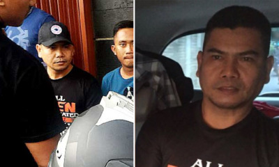 Jamal Yunos Finally Spotted by Indonesian Police, Gets Arrested While Having a Haircut - WORLD OF BUZZ
