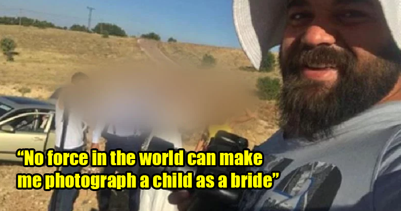 Man Gets Beaten Up by Wedding Photographer for Marrying 15yo Girl - WORLD OF BUZZ 1