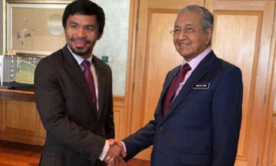Manny Pacquiao Donates Training Camp Equipment to Malaysia to Promote Boxing - WORLD OF BUZZ 3