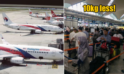 MAS to Cut Baggage Allowance for Domestic Economy Flights By 10kg Starting Aug 1 - WORLD OF BUZZ