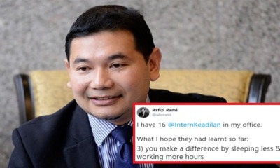M'sian Netizens Are Not Happy With Rafizi Ramli's Tweet About Working Overtime - WORLD OF BUZZ