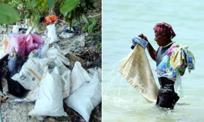 Refrigerators, TV Sets & Car Bumpers Found Among Loads of Sea Garbage at Sabah Resorts - WORLD OF BUZZ