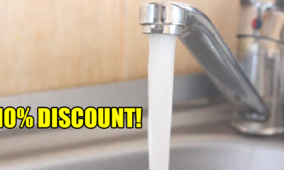 Starting August, All Households in Perak Will Be Able to Enjoy 10% Discount on Water Bills - WORLD OF BUZZ 2