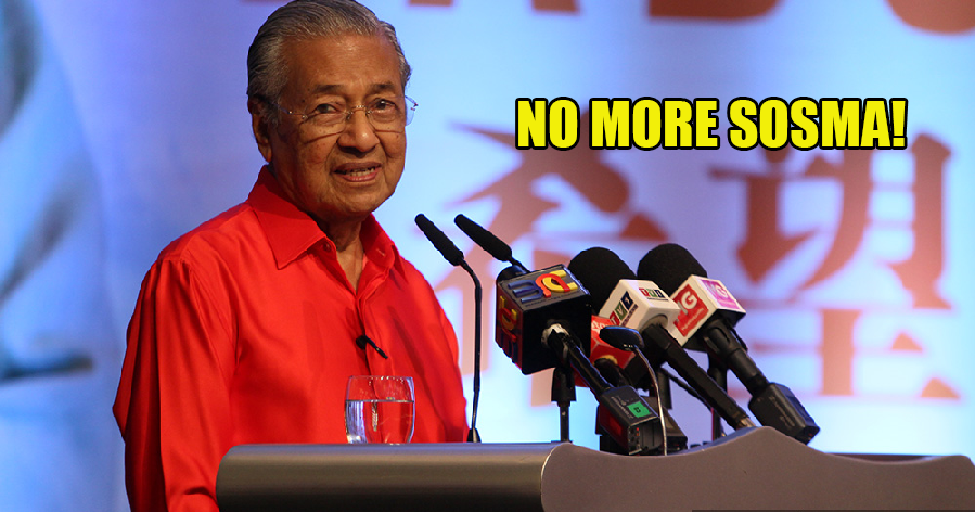 Tun Mahathir Confirms That the Government Will be Abolishing SOSMA Soon - WORLD OF BUZZ 2