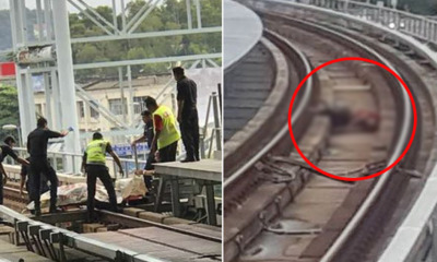 BREAKING: Passenger Tragically Dies After Falling on Track at Pusat Bandar Puchong LRT Station - WORLD OF BUZZ 2