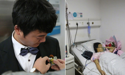 Fiancee Who Suffered From Leukaemia Passes Away Moments Before Exchanging Vows in Hospital - WORLD OF BUZZ