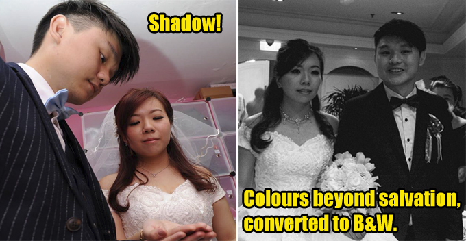 Man Hires Wedding Photographer with RM8,000 And Received Horrible Quality Pictures - WORLD OF BUZZ