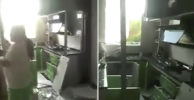 Man Lights Up Ciggie to Calm Himself After Turning Off Leaking Gas Head, Causes an Explosion - WORLD OF BUZZ