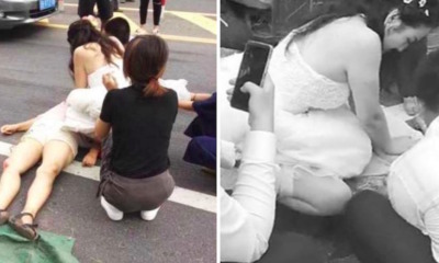 Nurse Stops to Give CPR to Accident Victim While on The Way to Her Own Wedding - WORLD OF BUZZ 2