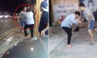 Angry Men in Black Mercedes Stab & Punch Another Driver for Honking At Him - WORLD OF BUZZ